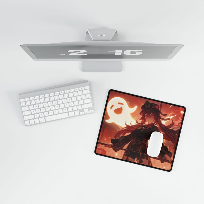 Genshin Impact Desk Mat (Hu Tao) [Lawson, @Loppi, and HMV exclusive] main image 0