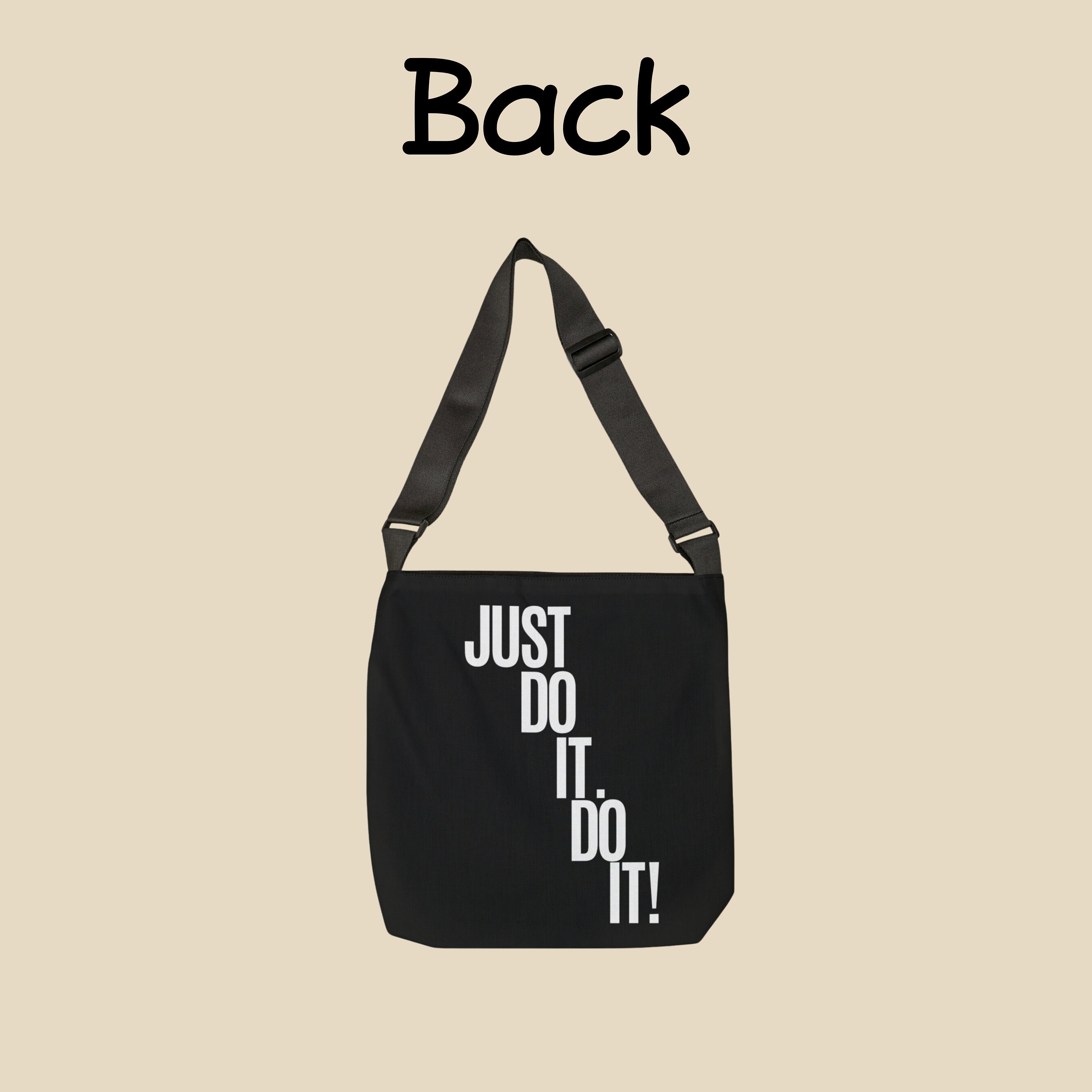 Just Do It. Do It Adjustable Tote Bagi Am Affirmationslaw of Attractionwords of Affirmationdaily Affirmationsmotivational Tote Bag Etsy