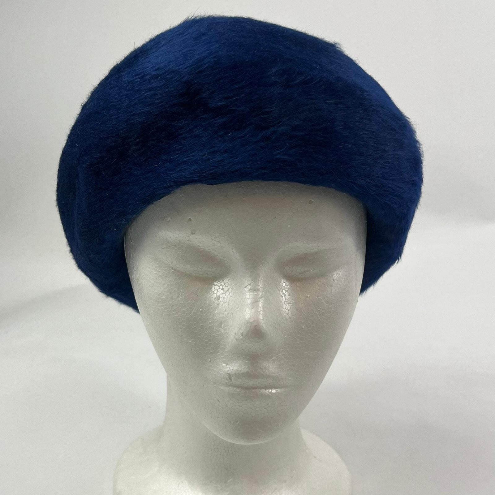 Cobalt Blue Beret - Etsy display picture 2