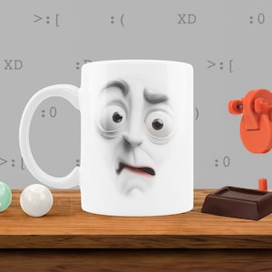 Ugly Mug Wally, Sarcastic Coffee Mug, Funny Mugs, Funny Coffee Mug, Funny Gift, Gag Gift, Funny Coworker Gift, Rude Mug