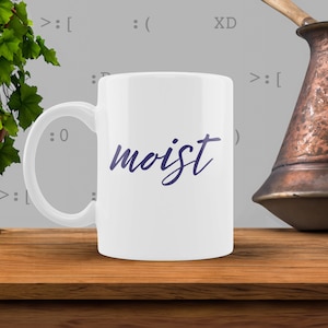 Taza de meme húmedo, taza de café con meme, tazas divertidas, taza de café divertida, regalo divertido, regalo de broma, regalo divertido para compañeros de trabajo, meme dank, taza de meme dank