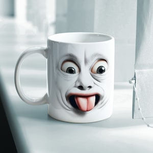 Ugly Mug Ben, Funny Mug, Funny Coffee Mug, Gift for Her, Gift for Him, Gift for Friend, Funny Coffee Cup, Funny Gifts, Gift for Cow