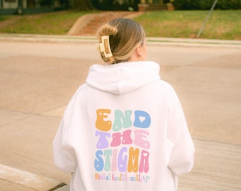 Beenden Sie das Stigma Mental Health Matters Hoodie