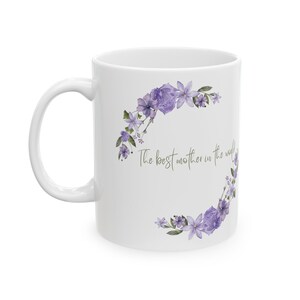 Taza de cafe,Taza para mama, Regalo para mama, Dia de las madres, Taza para abuela,Regalo para abuela, Taza con flores