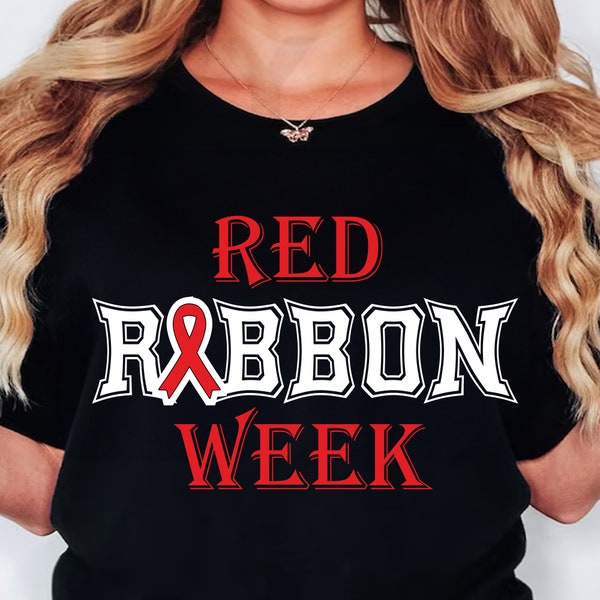 Red Ribbon Week SVG PNG, Say Boo To Drugs, Red Ribbon Week Svg, Drug Free Svg, Red Ribbon Svg, Red Ribbon Week Png, Say No To Drugs Svg