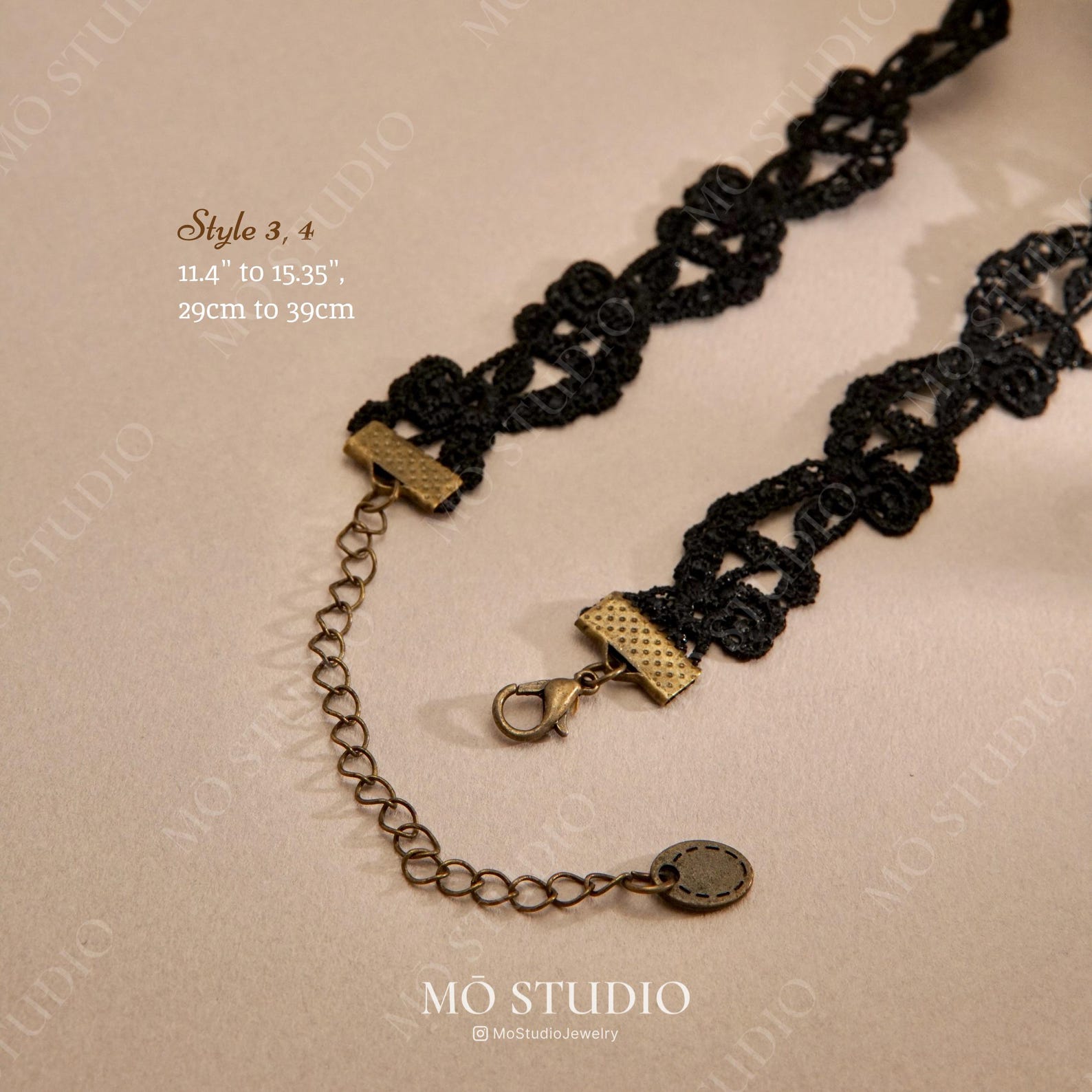 Vintage Victorian Gothic Black Lace Choker Necklace Elegant Gothic ...