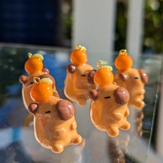 Porte-Clés Capybara - Porte-Clé Adorable En Forme De Capybara