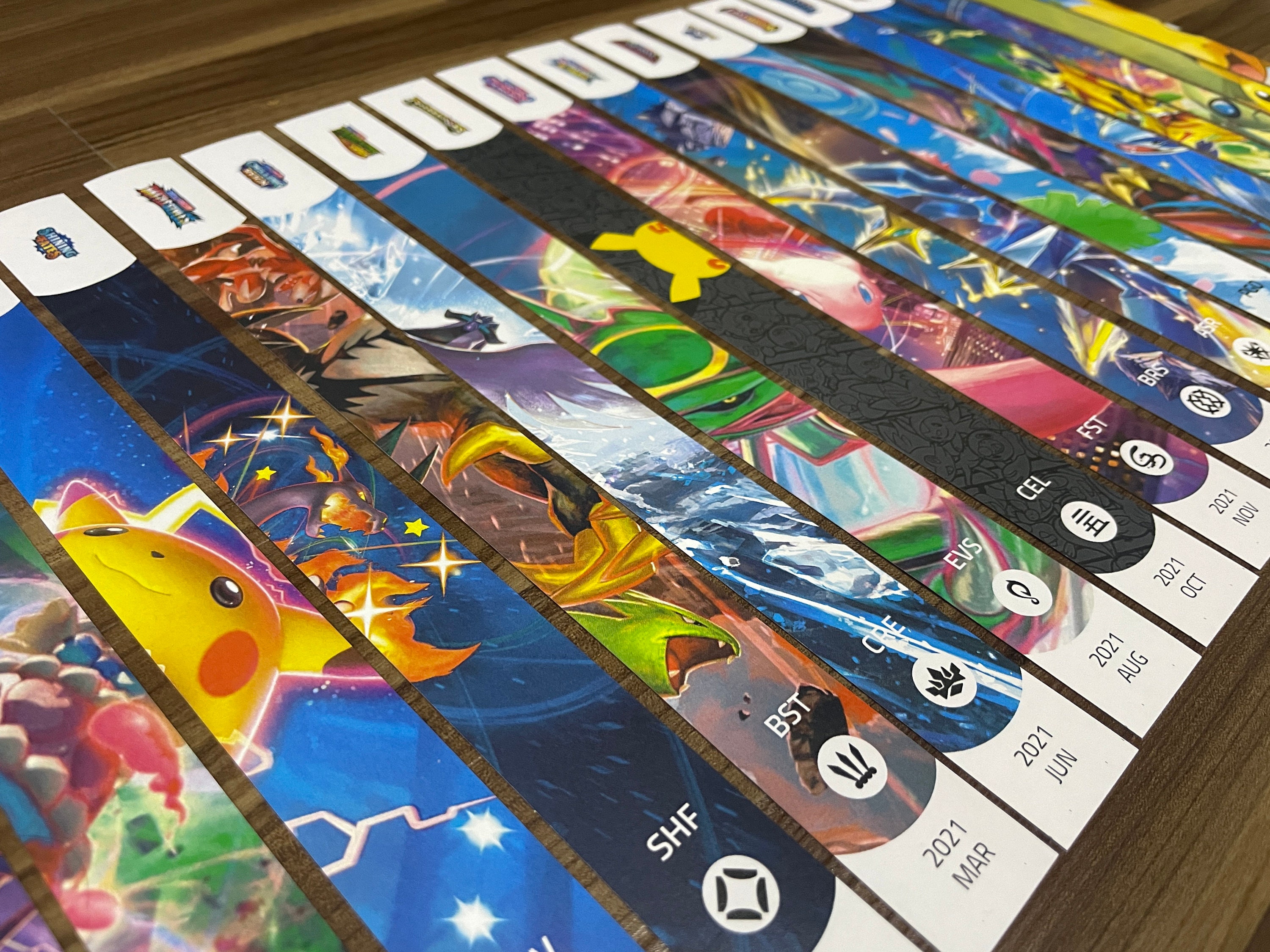 Sword & Shield (SWSH) Pokemon TCG: Binder Spines for Every Set + Bonus for  Galleries, V Cards, and Promos. for One-inch (1") Albums - Etsy