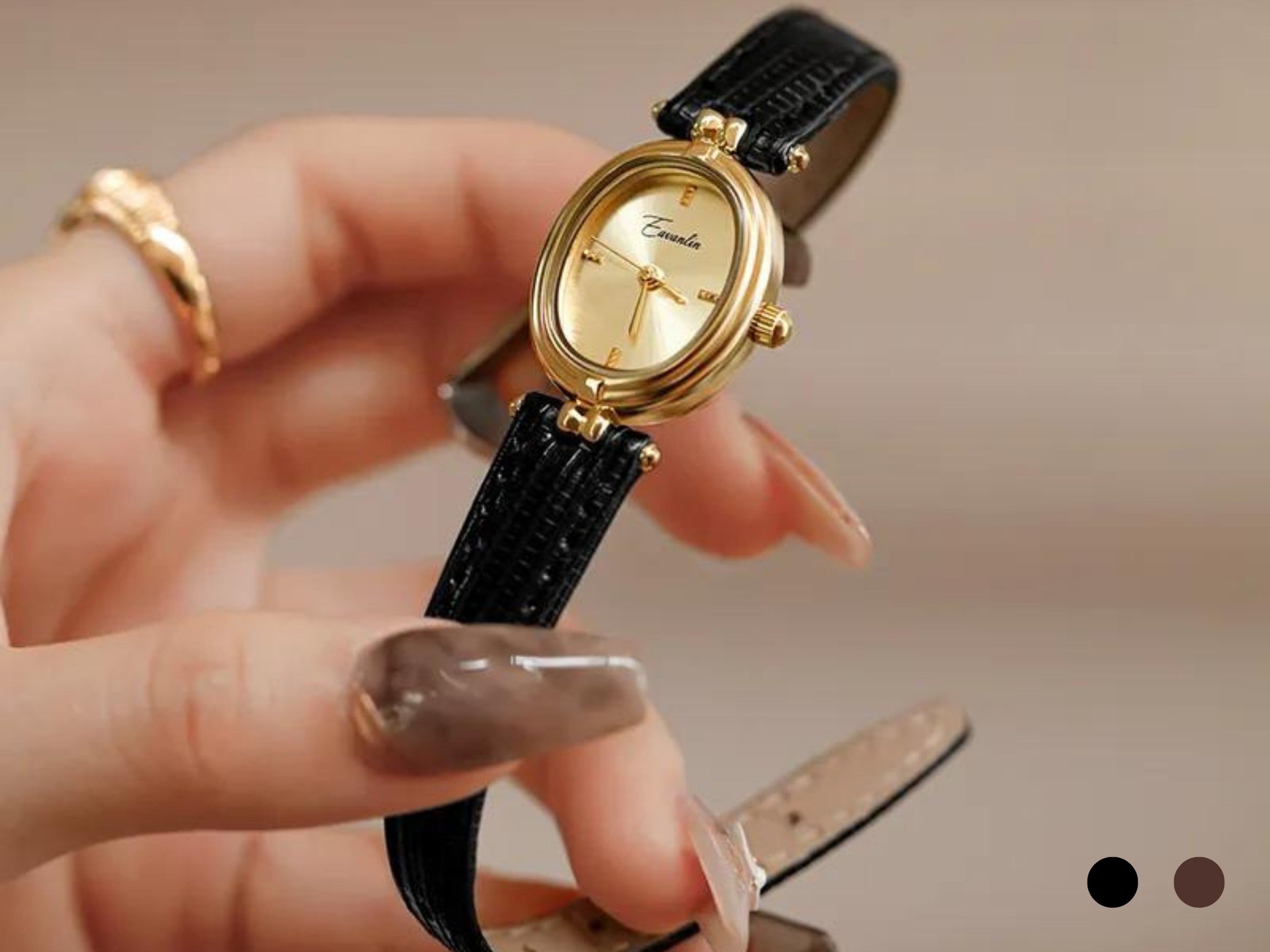 Dainty clearance gold watch