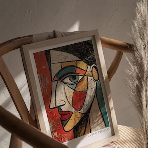 SXKJ Berühmte Malerei Blaue Frau Rückansicht Von Picasso Leinwand Malerei Poster Und Drucke Wandkunst Cuadros Bilder Für Wohnzimmer