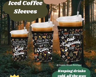 Rattie Iced Coffee Sleeves