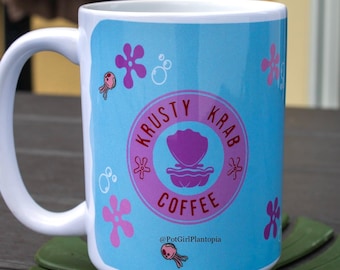 Krusty Krab Coffee Mug 15oz