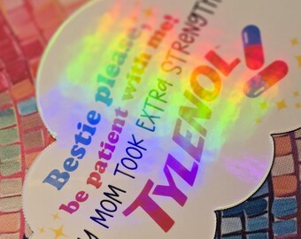Extra Strength Tylenol Car Magnet