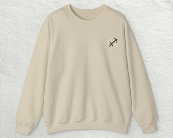 Cute, but Sagittarius Crewneck Sweatshirt, Custom Sweatshirt, Zodiac Sign Sweatshirt