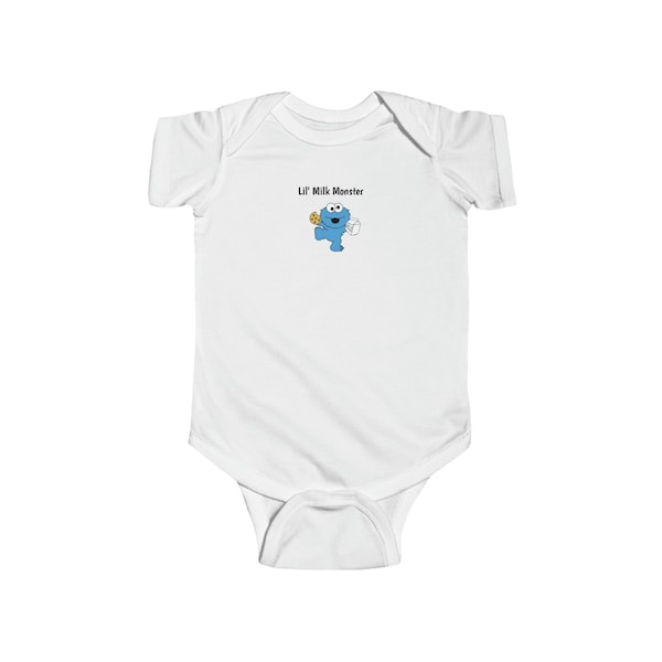 Kleiner Milchmonster Feinjersey Bodysuit