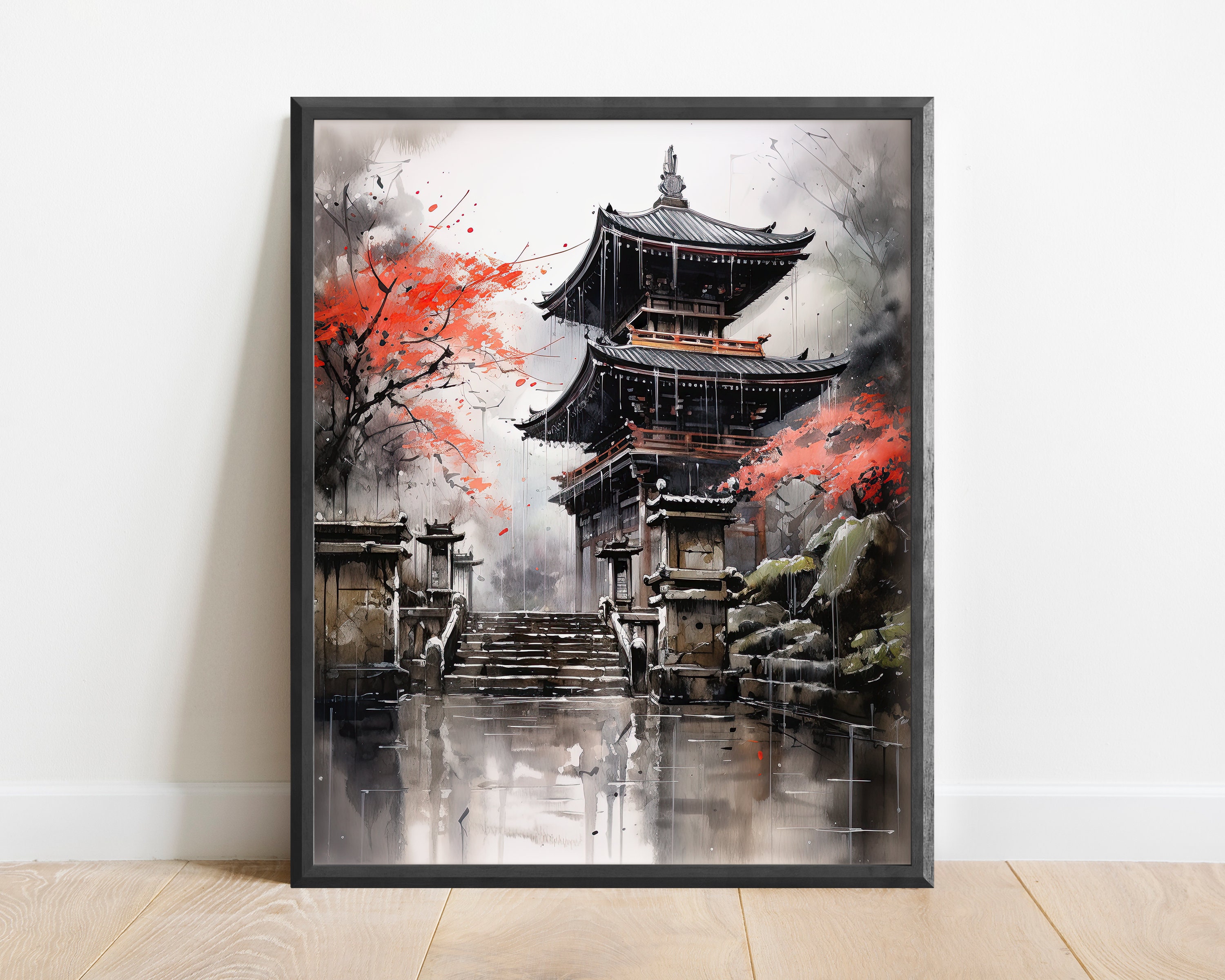 絵画 KYOTO Artirt High-quality REAL  SILVER Silver Pavilion - Kyoto | Yoshida, Toshi | Ronin Gallery