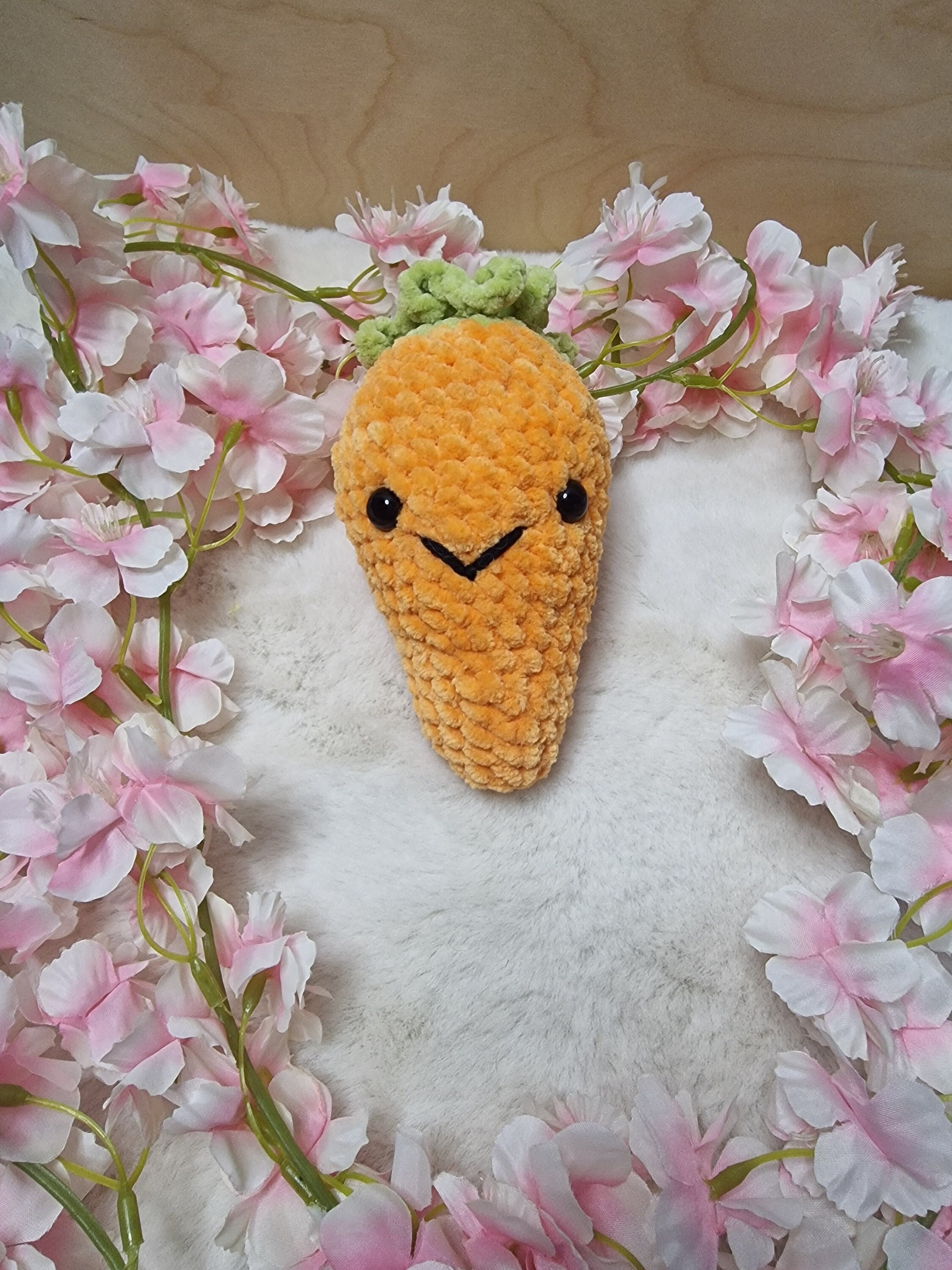 Carrot Plush Handmade Crochet