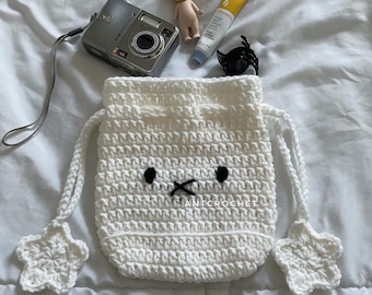 Crochet Miffy Pouch Pattern | PATTERN ONLY