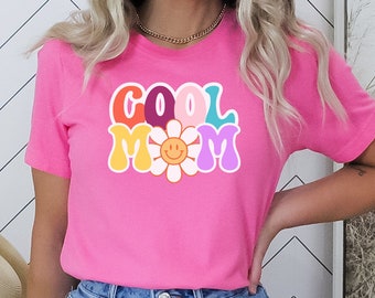 Retro Mom TShirt Cute Shirt For Mom Shirt for Mothers Day Shirt Gift For Mothers Day Gift For New Moms Cool Moms Club Tee Colorful Shirt
