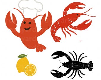 Crawfish Clipart PNG SVG Boil Pot Corn Basket Chef Hat Cajun Crawfish Boil SVG Louisiana Festival Crawdaddy Boil Babe Seasoning Wooden Spoon