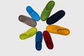 Handmade felt slippers – Colourful wool slippers, natural & warm comfort / merino wool / New Zealand wool. product logo