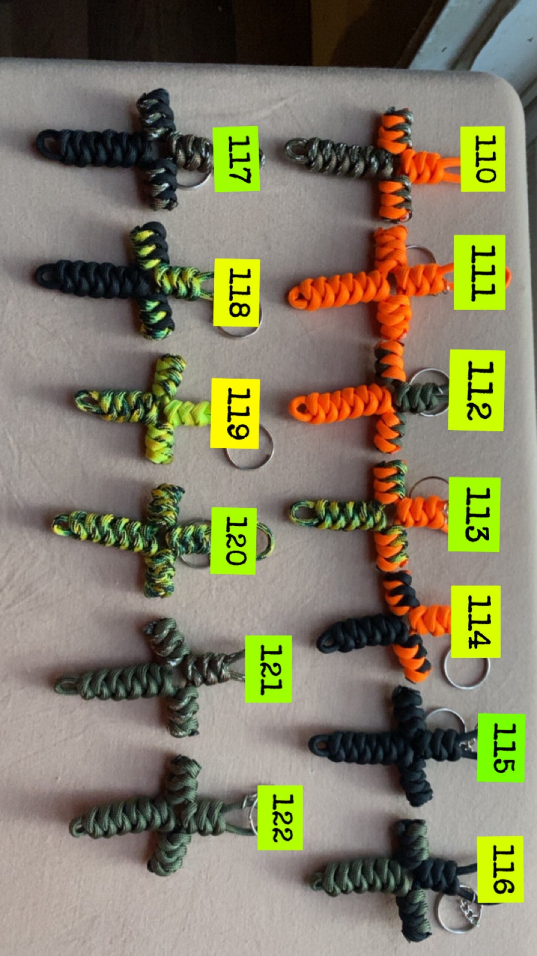 Paracord Crosses Etsy