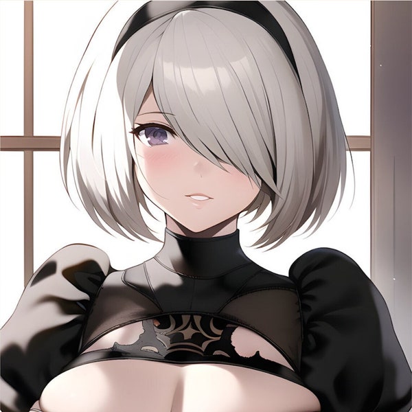 Yorha Typ B Nr. 2 2B | Nier Automata Anime Poster