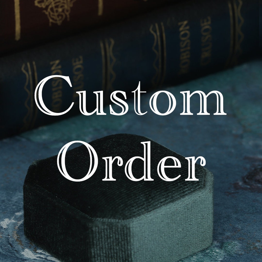 Custom Ring Order Examples Custom Order for Platinum Wedding Band - Etsy