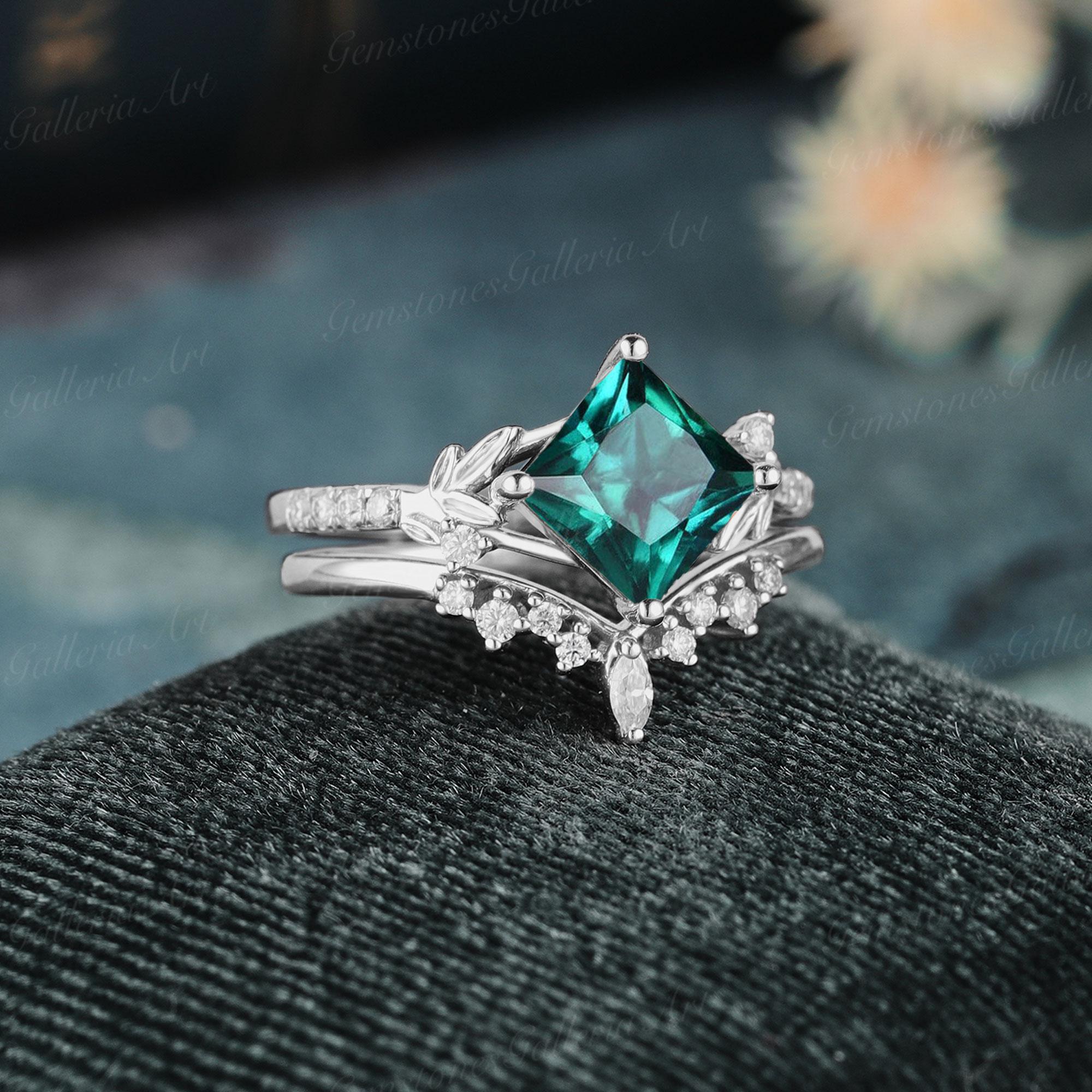 Princess Cut Moonstone Ring Princess Cut Moonstone Ring Shop