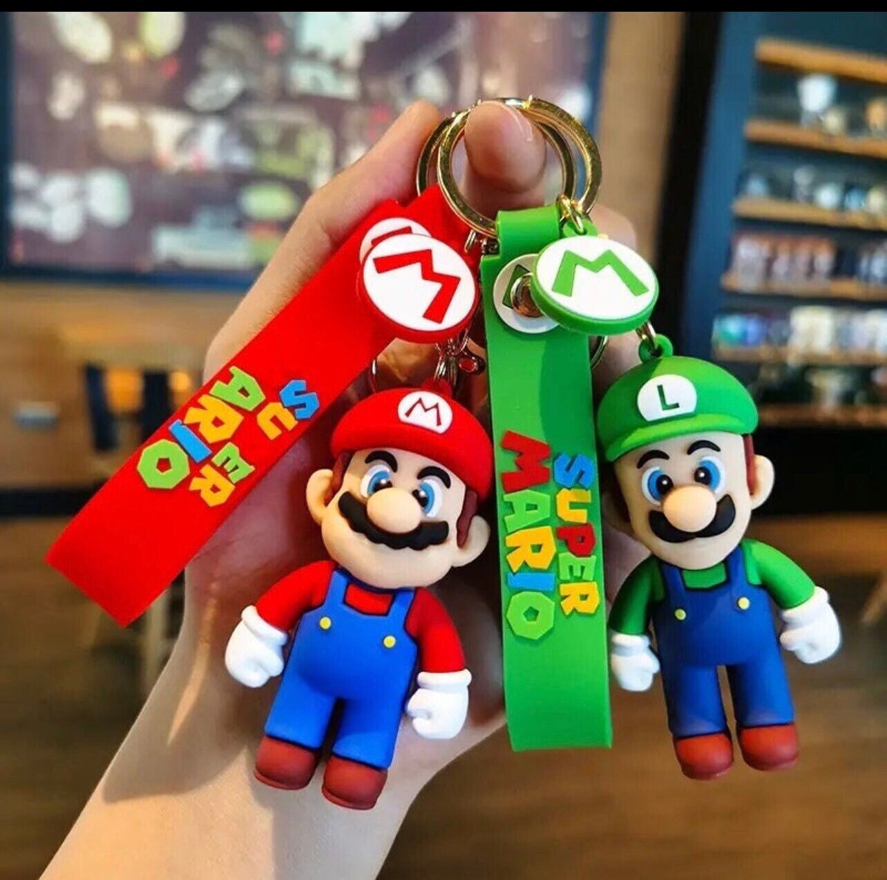 Porte-clés bloc mystère Super Mario Bros en acrylique – RetroMTL