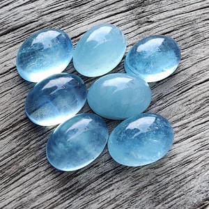 Lotto Di 11 Pietre Preziose Sciolte Calibrate Con Taglio Rotondo Di Acquamarina Naturale Da 4 Mm - Italia - Foto 11