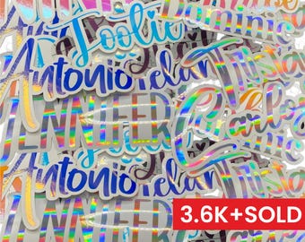 Make Your Own Name Decal | Custom Stickers | Any Text, Image, or Logo/ Personalized Vinyl Decal/ Name Decal/ Custom Vinyl Decal/ Custom Name