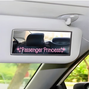 1pc Passenger Princess Car Mirror Sticker & Decal