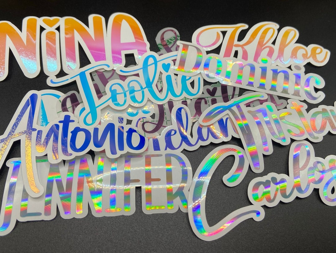 Make Your Own Name Decal Custom Stickers Any Text, Image, or Logo/ Personalized Vinyl Decal