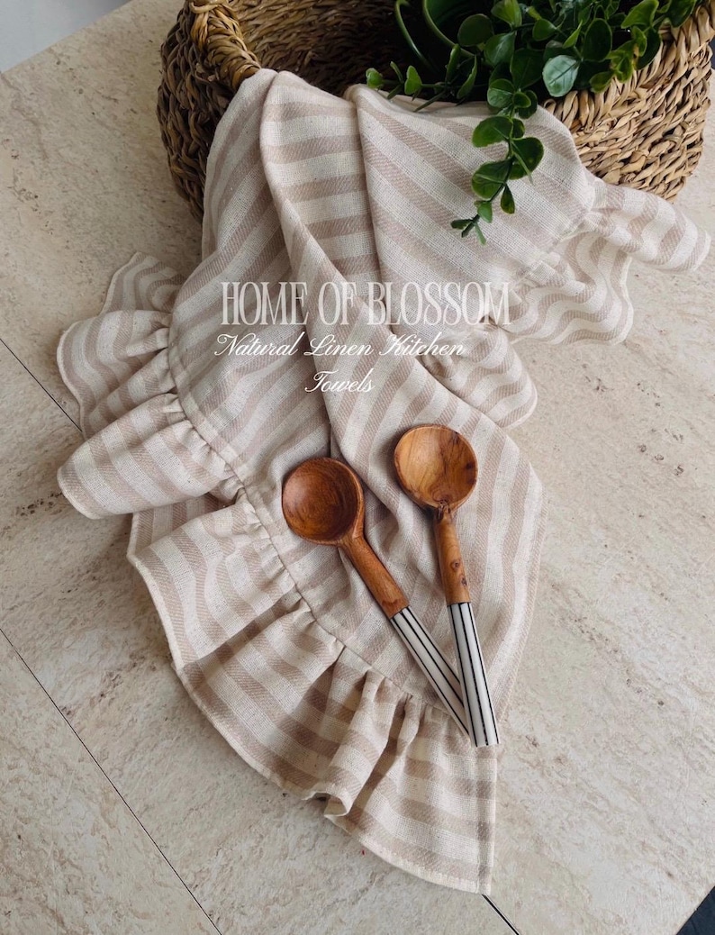 Beige Stripe Linen Tea Towels link: https://www.etsy.com/listing/4298922100/beige-stripe-linen-tea-towels-with