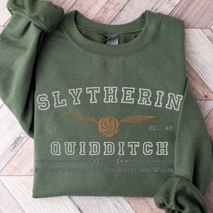 Slytherin online sweatshirt etsy