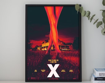 Affiche de film X - Impression haute qualité - Art mural - Cadeaux pour lui/elle - Décoration d'intérieur - Décoration murale - Cadeau unique