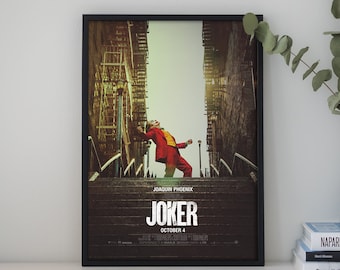 Joker Customized posters, Personalized movie posters, Classic movie posters,  Wall decorations, Film Printmaking, Poster gifts