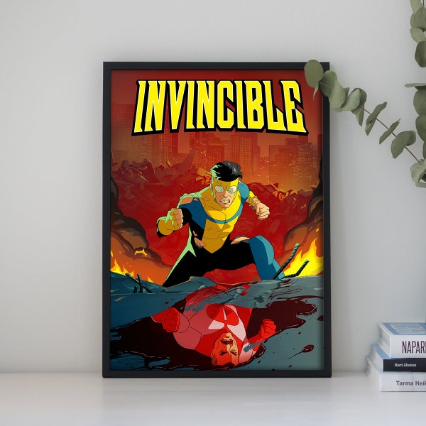 Affiche du film Invincible | impression d'art rétro vintage | Impression d'art mural | Décoration d'intérieur