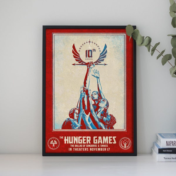 The Hunger Games The Ballad of Songbirds & Snakes Movie poster - High Quality Print - Wall Art - Gifts for Him/Her - Home Decor - Wall Decor