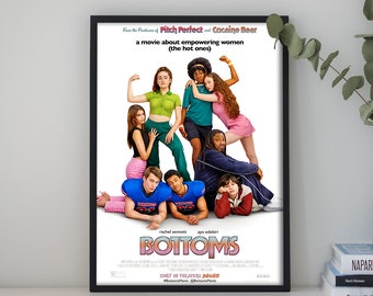 Bottoms Movie Poster, Canvas Poster Printing, Classic Movie Wall Art for Room Decor, Great gift to give