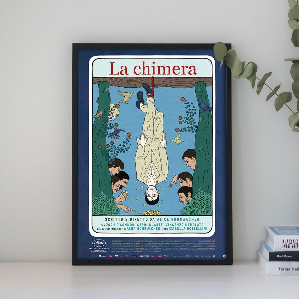Impression d'affiche de film La Chimera, décoration de chambre, oeuvre d'art de film, cadeaux pour lui/elle, impression de film, impression d'art