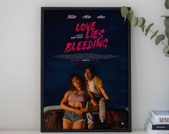 Love Lies Bleeding Movie poster Print, Room Decor, Movie Art, Gifts for Him/Her, Movie Print, Art Print