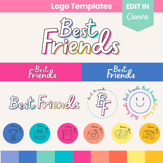 Friend Logo Design Template