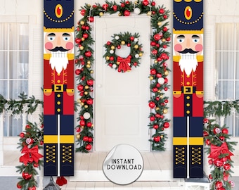 Nussknacker-Weihnachtsdekoration, Nussknacker-Banne Produktbild-Vorschau 3