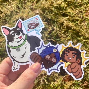 Dispatch Dynamic Duo Stickers