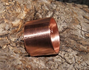 Pure Copper Ring, Copper Band Ring, Hammered Ring, Thick Wide Band Ring, Women Or Men Ring, Solid Copper Ring, Handmade Ring, Copper Jewelry