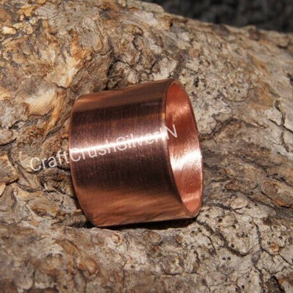 Pure Copper Ring, Copper Band Ring, Hammered Ring, Thick Wide Band Ring, Women Or Men Ring, Solid Copper Ring, Handmade Ring, Copper Jewelry