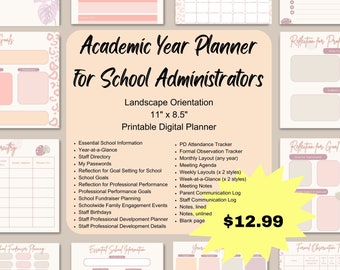 Academic Planner for School Administrators