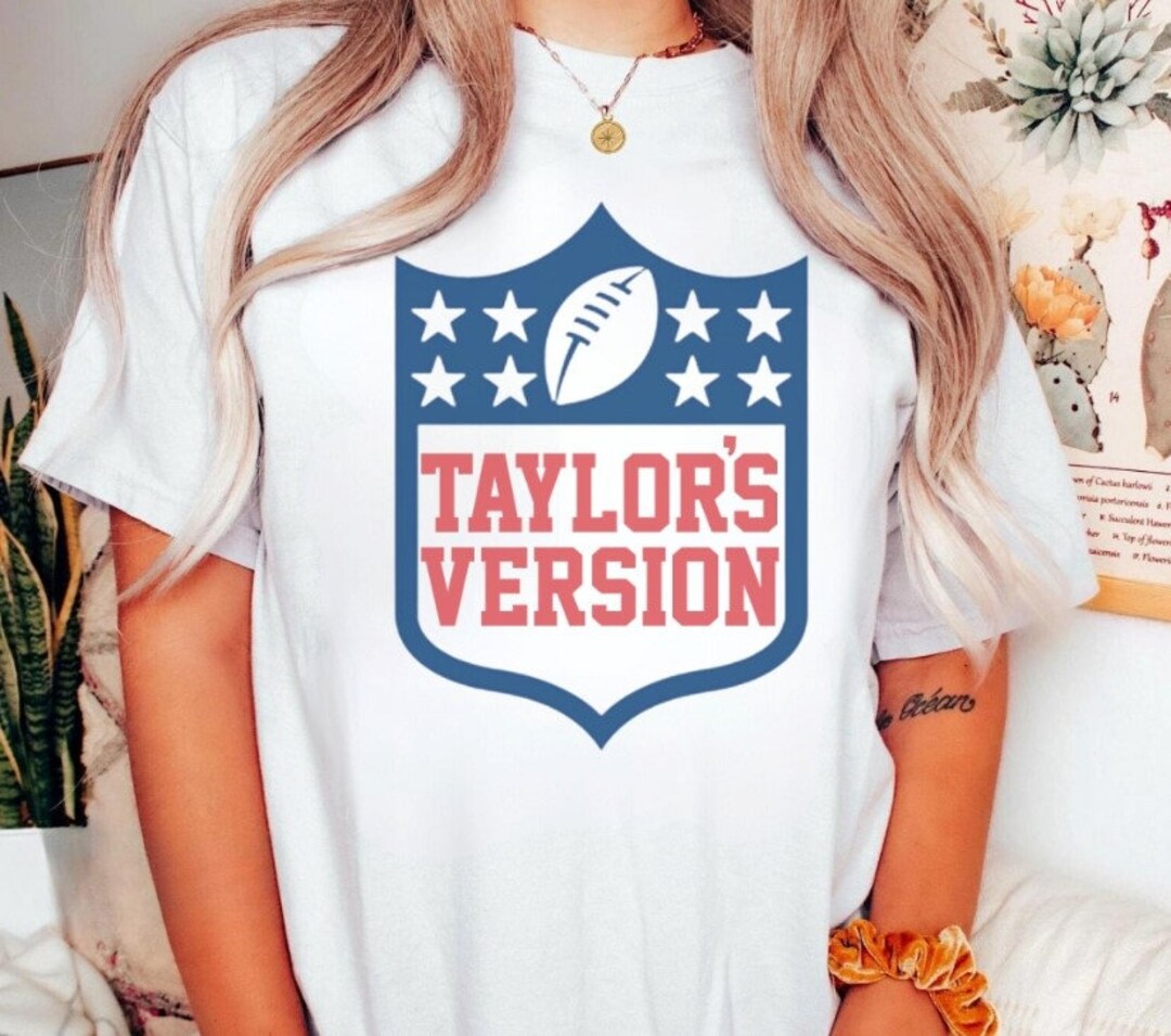 Taylor Swift Football Taylor's Version Tshirt Etsy